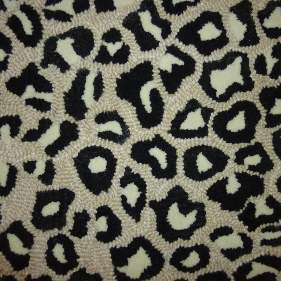 Spotty Cat TRANSITIONAL Rug Designs Wool & Silk Cut & Loop Rugs Silk Road Carpet and Rugs