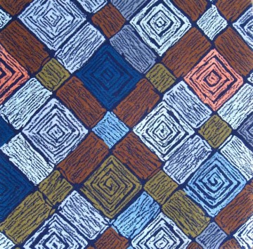 Hand tufted wool & silk
