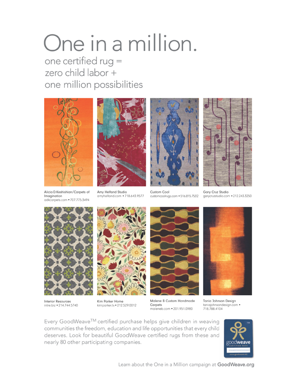 Malene B and GoodWeave in Elle Decor